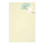 White Bird Custom Stationery