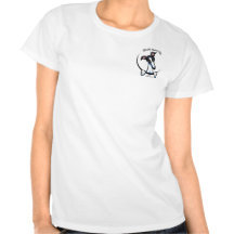 White Black Greyhound IAAM T Shirts