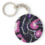 White,Black,Pink and Purple - Keychain