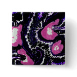 White,Black,Pink and Purple - Square Button
