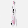 white black pink lovely bold damask neckties