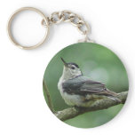 White Breasted Nuthatch Keychain 2