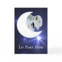 White Buffalo Blessing Card