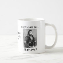 WHITE BULL & CUSTER COFFEE MUG