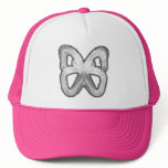 White Butterfly Hat