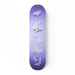 White Butterfly Skateboard