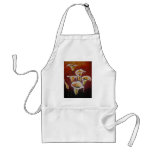 White Calla Lilies Aprons