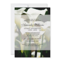 White Calla Lily Bridal Shower