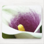 White Calla Lily mousepads