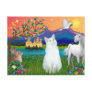 White Cat - Fantasy Land Post Cards