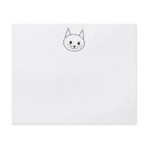 White Cat Personalized Flyer