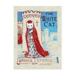 White Cat Postcard