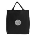 White Celtic Irish Knotwork Design 2 Pattern embroidered bags