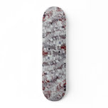 White Christmas garland skateboards