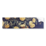 white Chrysanthemums, William Merritt Chase flower Bumper Stickers