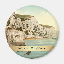 White Cliffs of Dover, Kent, England Refrigerator Magnet