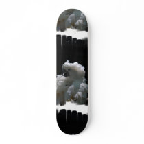 White Cockatoo Bird Skateboard