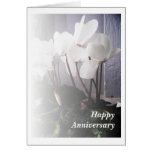 White Cyclamen Cards