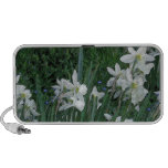 White Daffodils Notebook Speakers