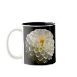 White Dahlias mugs