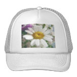 White Daisy Bouquet Trucker Hat