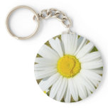 White Daisy keychains
