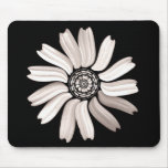 White Daisy Mousepad