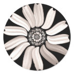 White Daisy Sticker