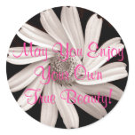 White Daisy Sticker