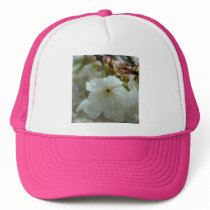 White Delicacy Mesh Hats