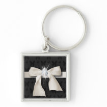 White Diamond Bow Sweet 16