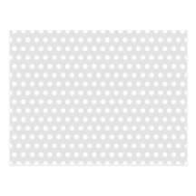 White Dots on Pale Grey Postcards