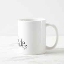 White Dress Fairy B&W Negative - The Bride Coffee Mug