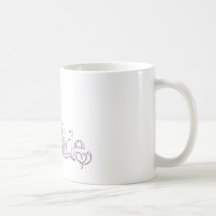White Dress Fairy Pink - The Bride Mug