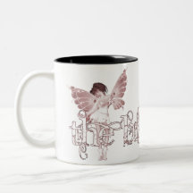 White Dress Fairy Red - The Bride Coffee Mugs