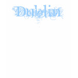White Dublin Vest top t-shirts