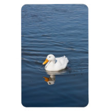 White duck flexible magnet
