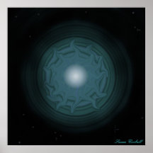 White Dwarf Star  print