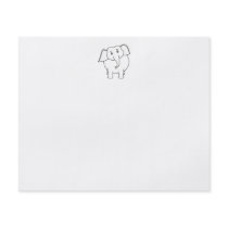 White Elephant. Custom Flyer