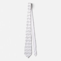 White Elephant with Glasses. Tie