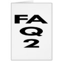 White Fa Q 2 Fuck U 2 cards