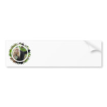 White Faced Capuccin Monkey Bumper Stickers
