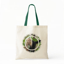 White Faced Capuccin Monkey  Small Bag