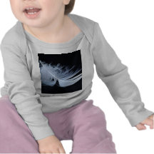 White feather - angelic by nature tshirt