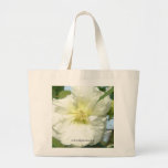 white flower bag