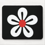 White Flower Mousepad
