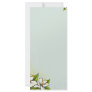 White flowers and Greenish leaves Full Color Rack Card