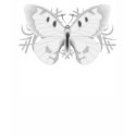 White Flutterby t-shirts