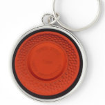 White Flyer Clay Pigeon Key Chain