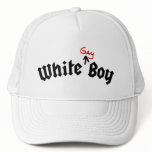 White Gay Boy Hat